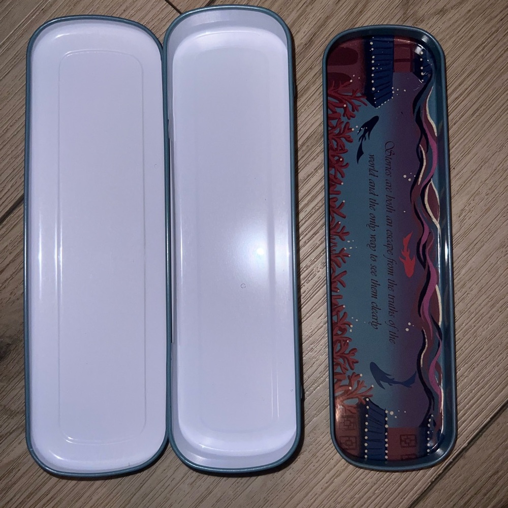 Decorative Multicolor Tin Pencil Case